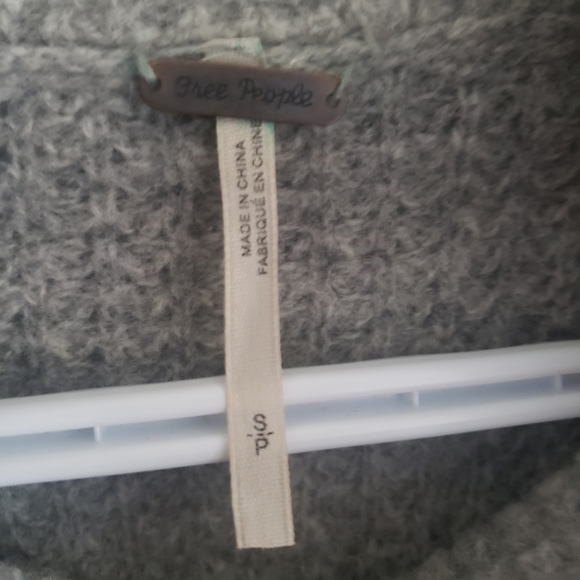 Free People Chunky Waffle Knit Turtleneck Sweater - Picture 8 of 8